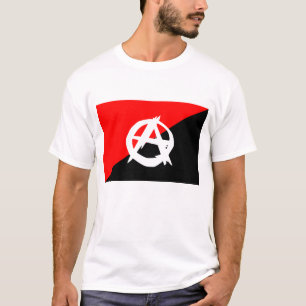 Anarchistische vlag A symbool shirt anarchie