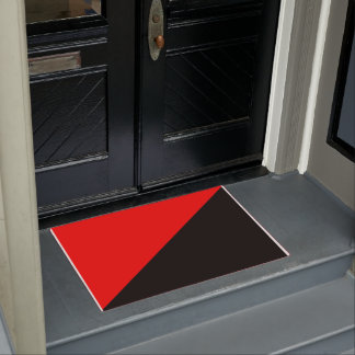 Anarchistische vlag (anarchisme) deurmat