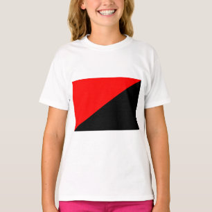Anarchistische vlag (anarchisme) t-shirt