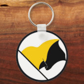 Anarcho Capitalist Flag Basic Sleutelhanger (Voorkant)
