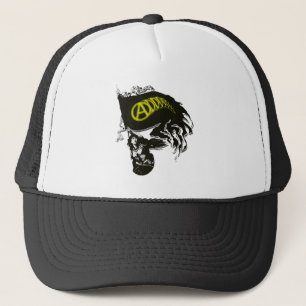 Anarcho Capitalist Tattered Flag met Lady Liberty Trucker Pet