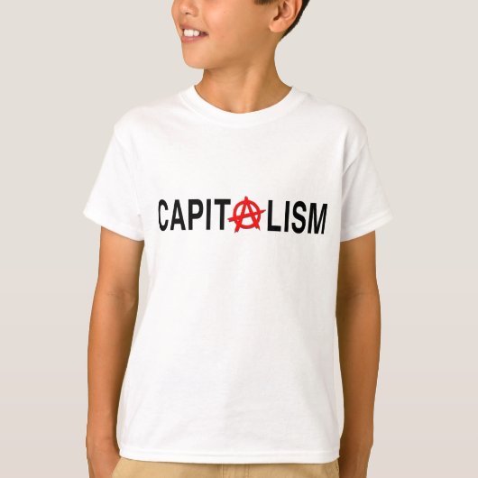Anarcho-kapitalisme T-shirt (Voorkant)