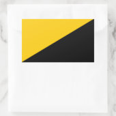 Anarcho kapitalistisch plein Sticker (Tas)