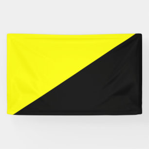 Anarcho-kapitalistische vlag spandoek