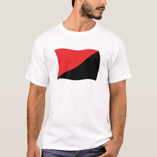 Anarcho-Syndicalism Flag Shirt (Voorkant)