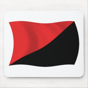 Anarcho-Syndicalisme Flag Mousepad Muismat