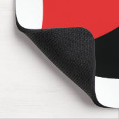 Anarcho-Syndicalisme Flag Mousepad Muismat (Hoek)