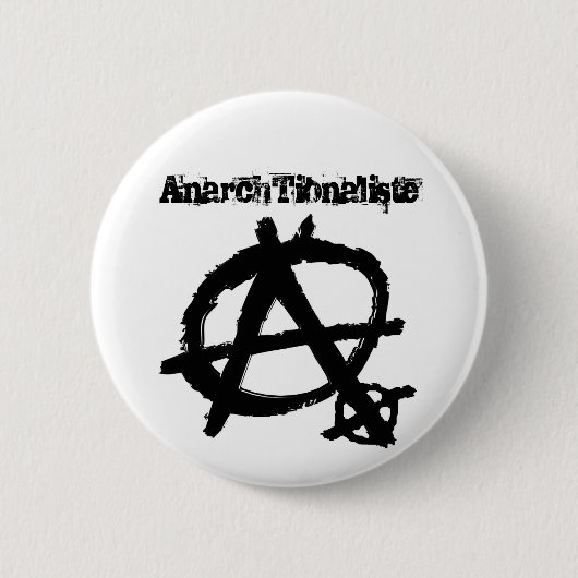 AnarchTionalist Ronde Button 5,7 Cm (Voorkant)
