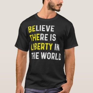 Anarchy Ancap: Liberty Libertarian activist T-shirt