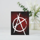 Anarchy Custom Party-uitnodigingen Kaart (Staand voorkant)