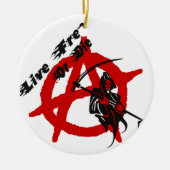 Anarchy Grim Reaper Keramisch Ornament (Voorkant)
