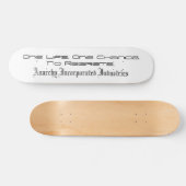Anarchy Inc - Oude Schoolbord Skateboard (Horizontaal)