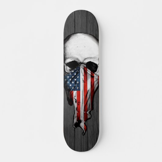 Anarchy Skull Skateboard (Voorkant)