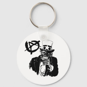 Anarchy Skull Sleutelhanger