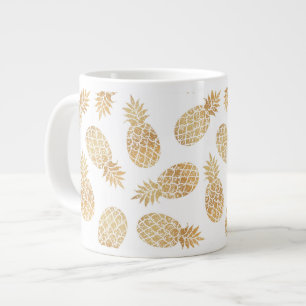 anas GOLD PINEAPPLE CHic GLAMOR Extra Grote Beker