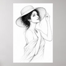 Anastasia Elegante Lijnen Poster
