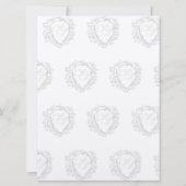 Anastasia & John Custom Wedding Dank u Kaart (Achterkant)