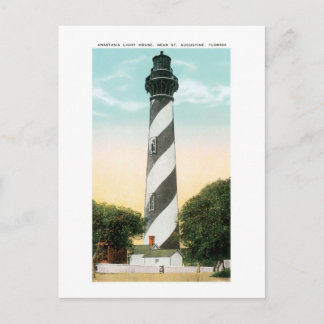 Anastasia Light House, St. Augustine, FL Briefkaart