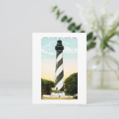 Anastasia Lighthouse nabij St. Augustine, Florida Briefkaart (Staand voorkant)