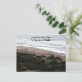 Anastasia State Park St Augustine Florida Revel Briefkaart (Staand voorkant)