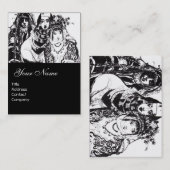 ANATOLIAANSE MEISJES VISITEKAARTJE (Voorkant / Achterkant)