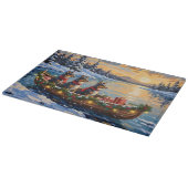 Anatolian Shepherd Christmas Boat Holiday Snijplank (Hoek)