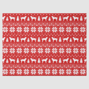 Anatolian Shepherd Dogs-kerstpatroon Tissuepapier