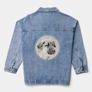 Anatolian Shepherd Painting - Oorspronkelijke hond Denim Jacket