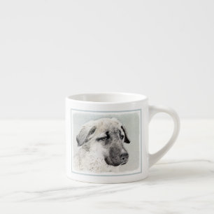 Anatolian Shepherd Painting - Oorspronkelijke hond Espresso Kop