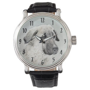 Anatolian Shepherd Painting - Oorspronkelijke hond Horloge
