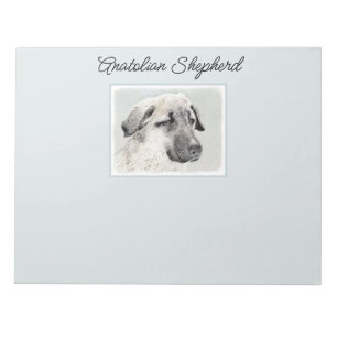 Anatolian Shepherd Painting - Oorspronkelijke hond Notitieblok