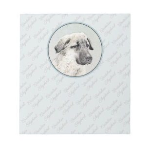 Anatolian Shepherd Painting - Oorspronkelijke hond Notitieblok