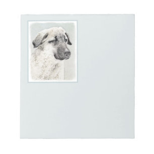 Anatolian Shepherd Painting - Oorspronkelijke hond Notitieblok