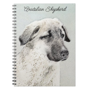 Anatolian Shepherd Painting - Oorspronkelijke hond Notitieboek
