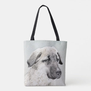 Anatolian Shepherd Painting - Oorspronkelijke hond Tote Bag