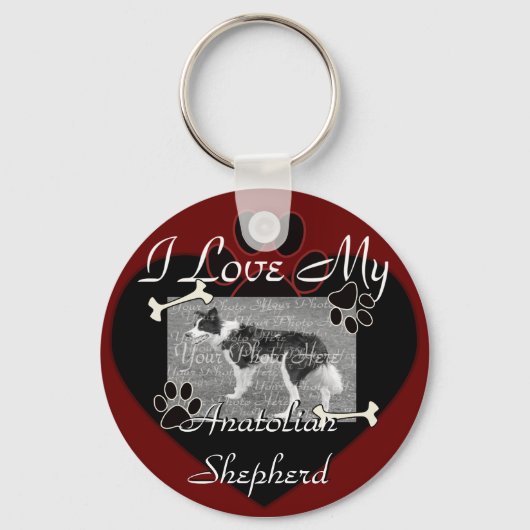 Anatolian Shepherd Sleutelhanger (Voorkant)