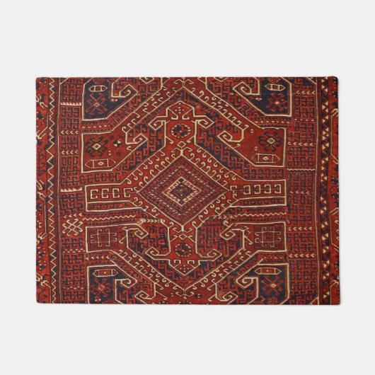 Anatolisch tapijt - tribale deurmat (Voorkant)