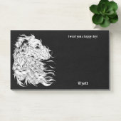 Anatolische Herder Abstracte Kunst Hond Naam Post-it® Notes (Kantoor)