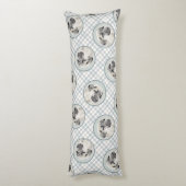 Anatolische Herder Fawn Schilderen Originele Hond  Lichaamskussen (Achterkant (Verticaal))