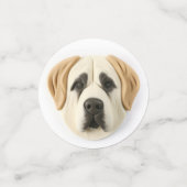 Anatolische herder hond 3D geïnspireerd Confetti (Kleine voorkant)