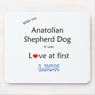 Anatolische Herder Hond Lick Design Muismat