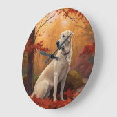 Anatolische herder in de herfst laat Herfst inspir Grote Klok (Hoek)