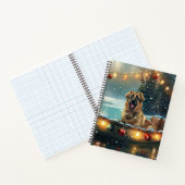 Anatolische herder kerstvakantie notitieboek (Binnen)