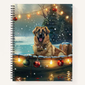 Anatolische herder kerstvakantie notitieboek (Voorkant)