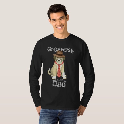 Anatolische Herder Papa T-shirt (Voorkant volledig)