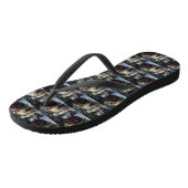 Anatolische Herder Sneeuwslee Kerstdecoratie Teenslippers (Schuin)