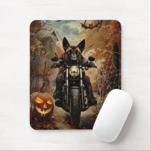 Anatolische Herdershond op Motor Halloween Muismat