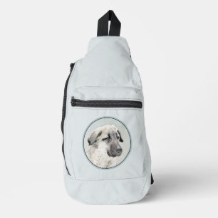 Anatolische Herdershond Vaal Schilderij Originele Sling Bag