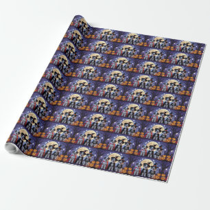 Anatolische Herdershonden Pompoen Halloween Grappi Cadeaupapier
