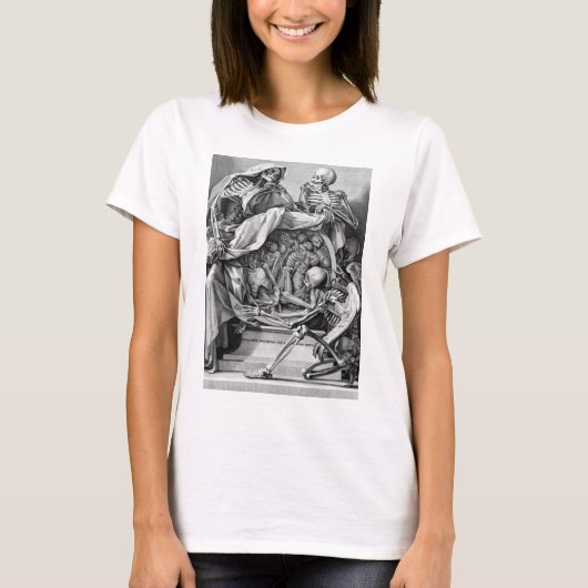 Anatomia per et intelligence del disegno ricercata t-shirt (Voorkant)
